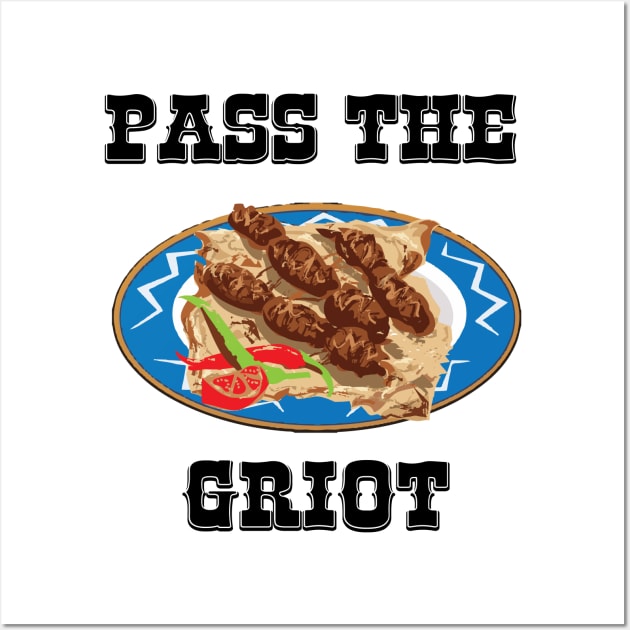 Pass The Griot Haiti Thanks Giving Haitian Wall Art by alltheprints